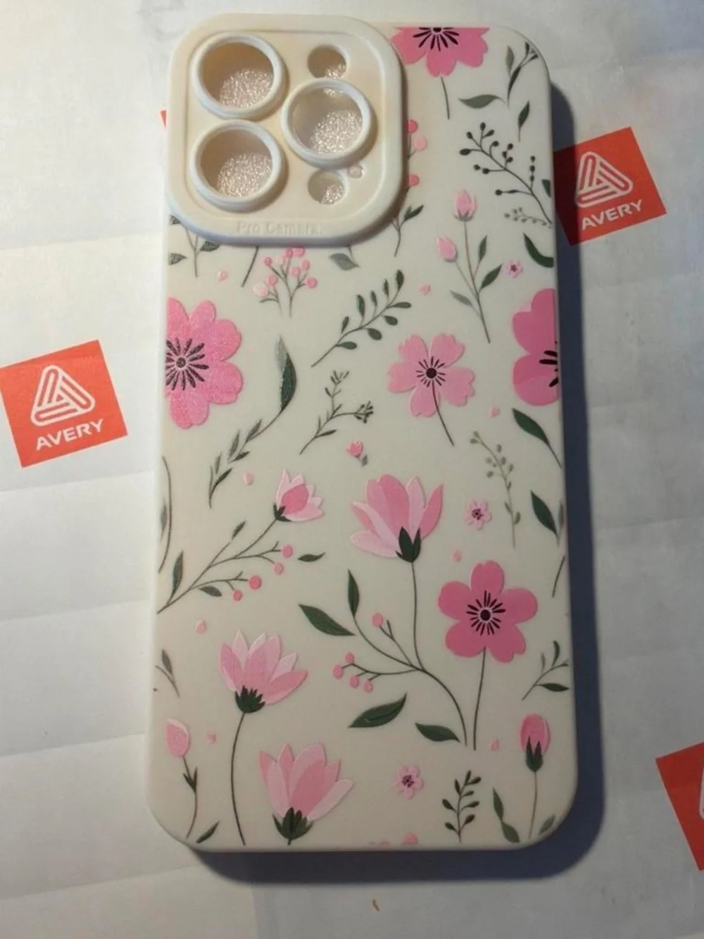 iPhone 16 Pro Max Case | Cute Flowers Design | Floral Soft